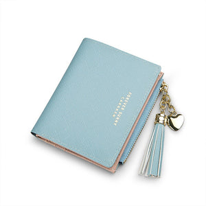 Cute Wallet Women Short Leather