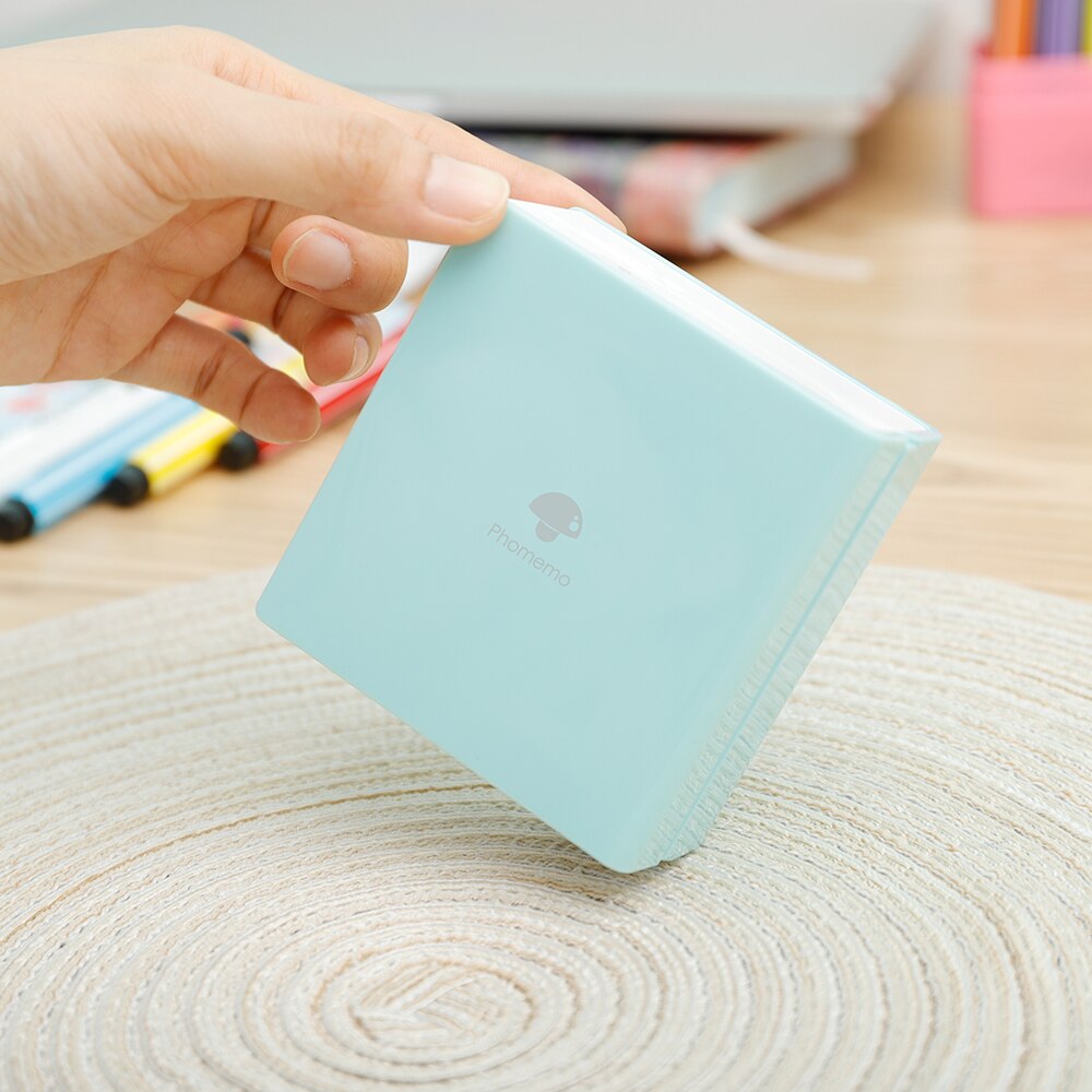 Phomemo Portable M02 Label Printer Wireless Bluetooth Thermal Sticker Pocket Mini Handheld Photo Printer Android IOS Printers