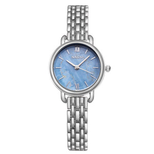 Emerald Printed Women Dress Watch Women's Top Fashion Luxury Brand Crystal Quartz Watches Ladies Gold Stainless Steel Clock