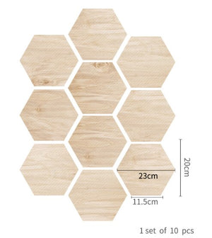 Funlife Wood Grain Self Adhesive Floor Tile Sticker Waterproof,Non-Slip PVC Vinyl Flooring Film For Bathroom Toliet Shower Decor