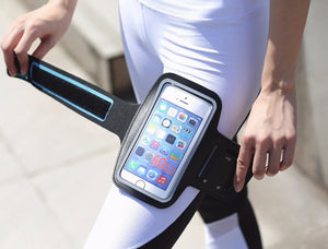 Sacs de course hommes femmes brassards écran tactile téléphone portable bras bande coque de téléphone accessoires de sport pour 4-5.7 pouces Smartphone
