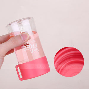 Portable Water Bottle Bpa Free Plastic Juice Water Cup Kids Adults Sport Camping Travel Water Bottles 150 ML Botellas Para Agua
