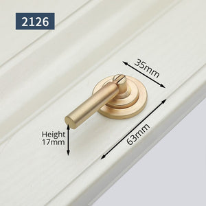 KAK European Style Vintage Gold Cabinet Pulls Solid Zinc Alloy Kitchen Cupboard Handle Drawer Knobs Furniture Handle Hardware
