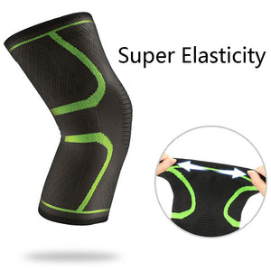 DYJY 1PC genouillères élastiques Nylon antidérapant Sport Fitness genouillère équipement de Fitness rotule course basket-ball volley-ball soutien
