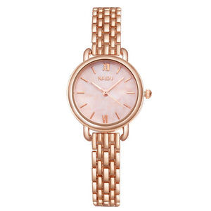 Emerald Printed Women Dress Watch Women's Top Fashion Luxury Brand Crystal Quartz Watches Ladies Gold Stainless Steel Clock
