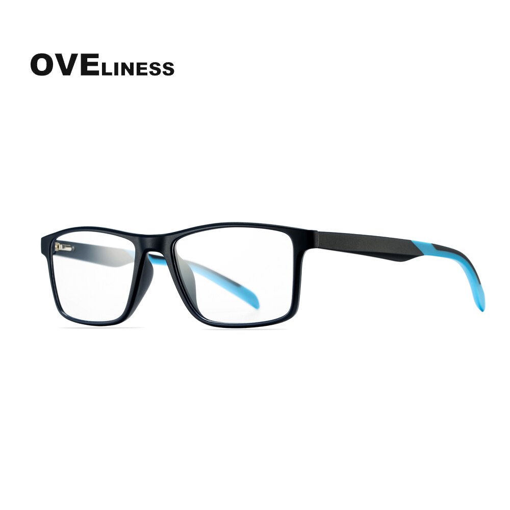 TR90 glasses frame men myopia Prescription computer spectacle frames women Ultra light square eyeglasses frames for men eyewear