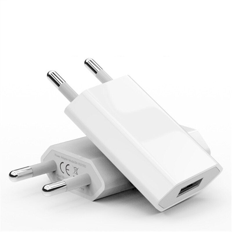 Fast Charging Cable EU USB Charger for iPhone 6 6S 7 8 Plus X XR XS 11 Pro Max 5S 5 SE iPad Air 2 mini 2 3 Data Sync Charge Wire