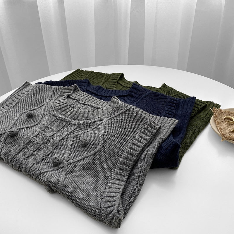 GOPLUS Sweater Women Vintage Sleeveless Ladies Tops O-Neck Sweater Vest Dames Pull Kobieta Swetry Femme Chandails Vrouw Truien