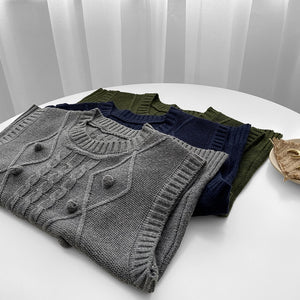 GOPLUS Sweater Women Vintage Sleeveless Ladies Tops O-Neck Sweater Vest Dames Pull Kobieta Swetry Femme Chandails Vrouw Truien