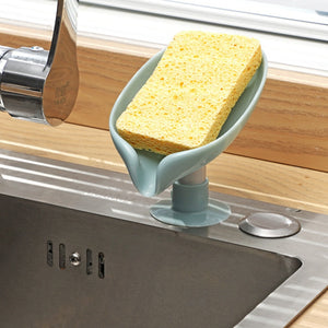 Soap Box Creative Draining Soap Storage Rack Punch-Free Suction Cup Personalized Cute Household Shelf Bathroom Artifact
