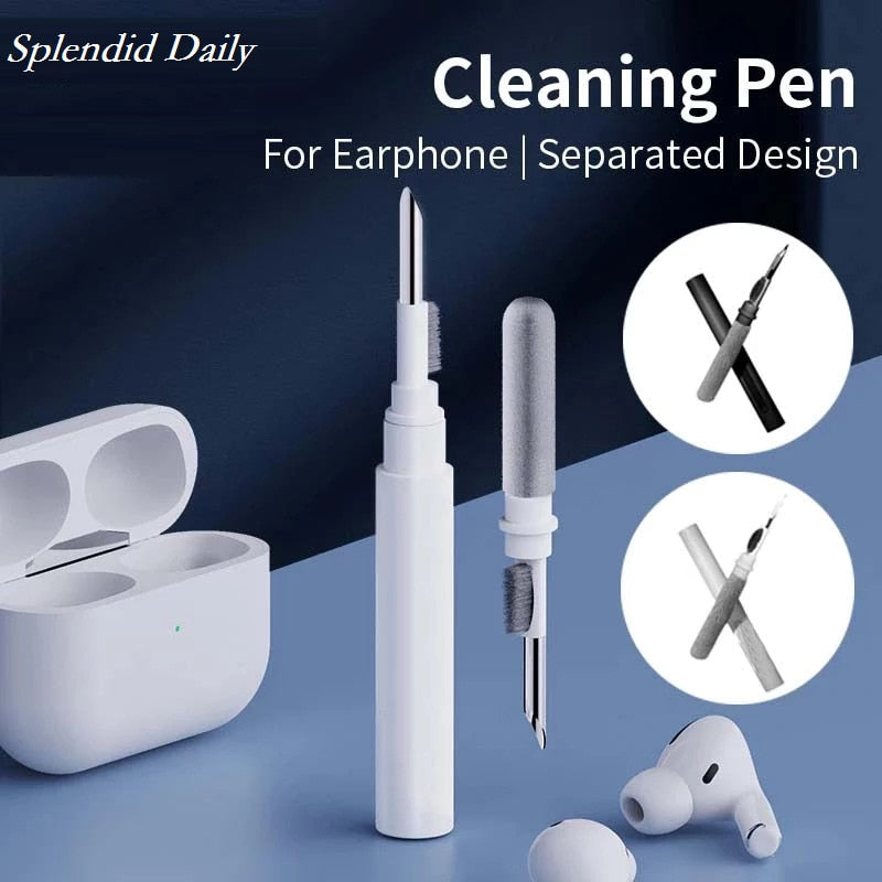 Bluetooth Headset Cleaning Brush Wireless Headset Shell Cleaning Tool Suitable for All Headphones
