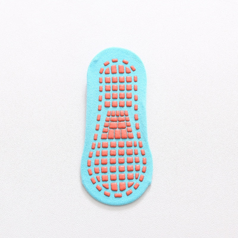 Kids Adults Anti-Slip Socks Parent-Child Trampoline Sock Cotton Socks Elasticity Sports Boys Girls Outside Children Socks