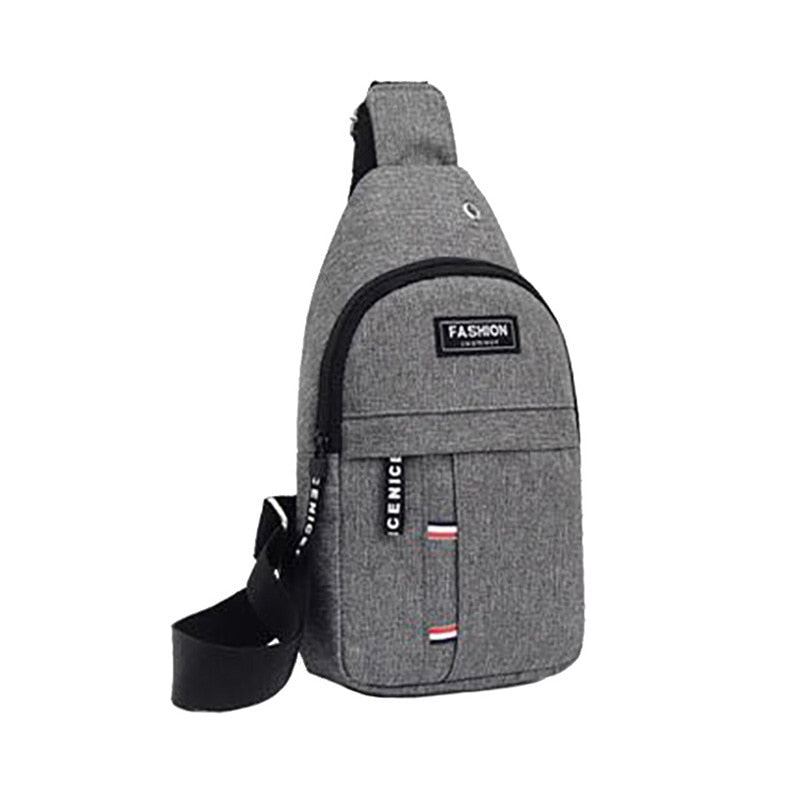 Quality Men's Chest Bags Casual Waist Bags Mini Travel Carry Bags Men's Waterproof Shoulder Crossbody Bags Nylon Handbags Purse
