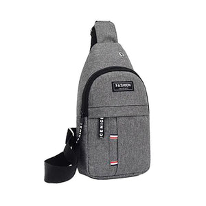 Quality Men's Chest Bags Casual Waist Bags Mini Travel Carry Bags Men's Waterproof Shoulder Crossbody Bags Nylon Handbags Purse