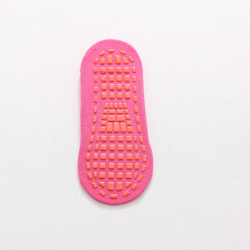 Kids Adults Anti-Slip Socks Parent-Child Trampoline Sock Cotton Socks Elasticity Sports Boys Girls Outside Children Socks