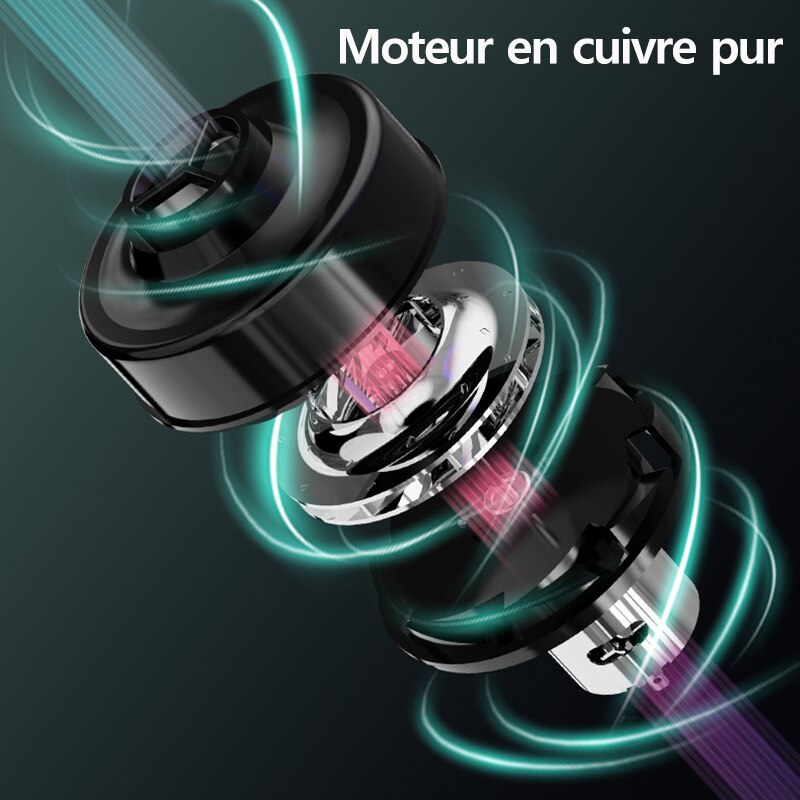 8000Pa Car Vacuum Cleaner Portable Wireless Handheld Auto Vacuum Home &amp; Car Dual Use Mini Vacuum Cleaner with Built-in Battrery