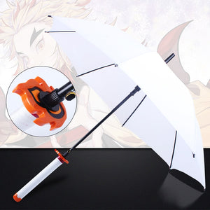 16 Bones Automatically Open Long Handle Windproof Samurai Sword Umbrella Japanese Ninja-like Sun and Rain Straight Umbrella