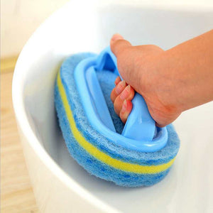 Multi-function Durable Cleaning Brush Kitchen Bathroom Toilet Cleaning Bath Brush Sponge Brush Bathtub Tools Cleaning Tools