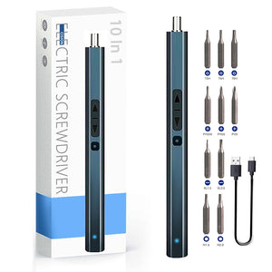 Manual Screwdriver USB Charging Portable Mini Electric Screwdriver Cordless Drill Magnetic Screw Repair KitMagnetic
