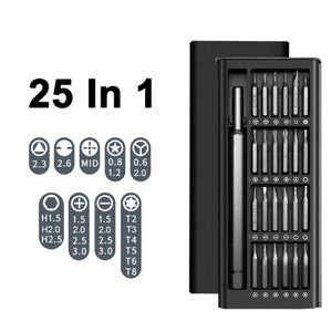 Precision Screwdriver Set Multifunction Magnetic BitsTool Kit Phone Repair Hand Tools Set For Xiaomi Smartphones IPhone Eyeglass