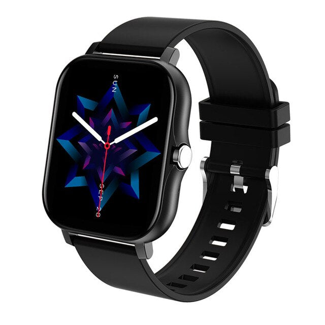 2022 New Women Smart watch Men 1.69" Color Screen Full touch Fitness Tracker Bluetooth Call Smart Clock Ladies Smart Watch Women