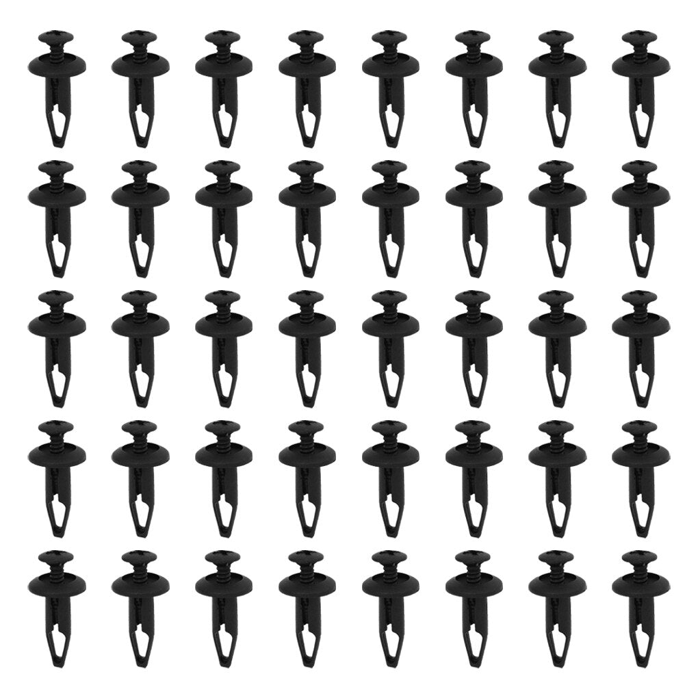 100Pcs Clips for car Fastener Screws Bumper Interior Decoration Auto Plastic Random Mixing Universal Plastic