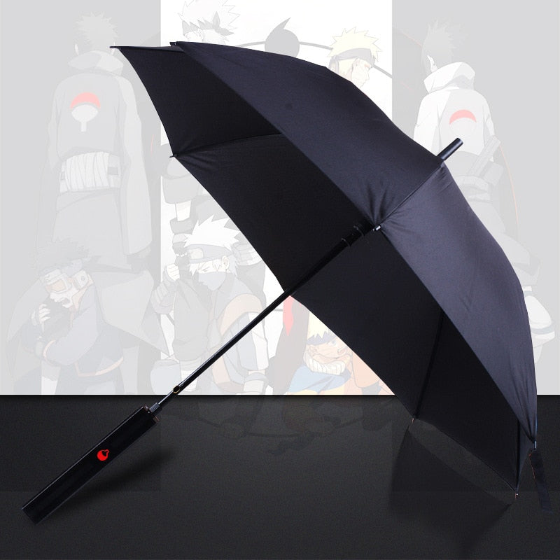 16 Bones Automatically Open Long Handle Windproof Samurai Sword Umbrella Japanese Ninja-like Sun and Rain Straight Umbrella