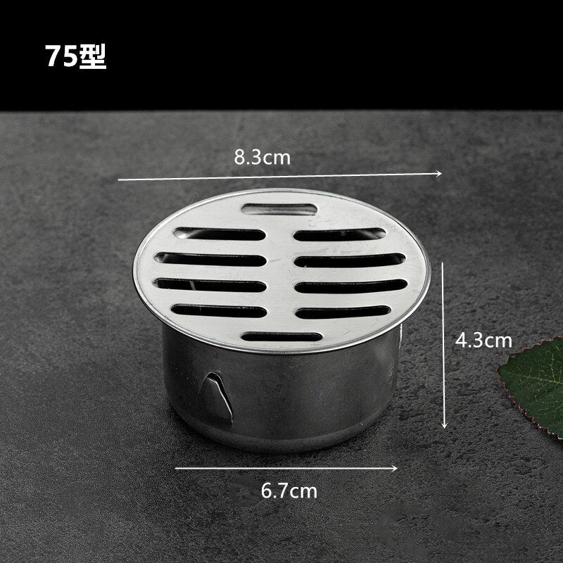 Round Anti-clogging shower Drain
