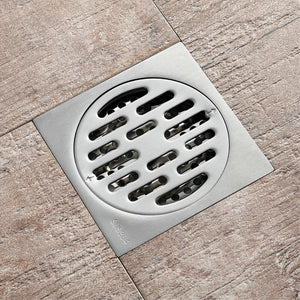 Shower Drain Thick Stainless Steel Floor Drain Ordinary Bathroom Toilet Kitchen Balcony Dedicated To prevent odor BaIDaiMoDeng
