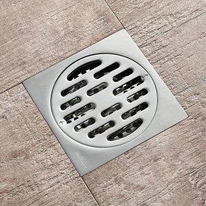 Shower Drain Thick Stainless Steel Floor Drain Ordinary Bathroom Toilet Kitchen Balcony Dedicated To prevent odor BaIDaiMoDeng