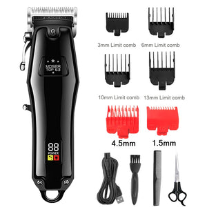 Kemei Electric Hair Clipper Hair Cutting maching Wireless Trimmer Men Professional clipper machine rechargeable hair cut barber