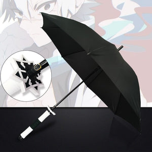 16 Bones Automatically Open Long Handle Windproof Samurai Sword Umbrella Japanese Ninja-like Sun and Rain Straight Umbrella