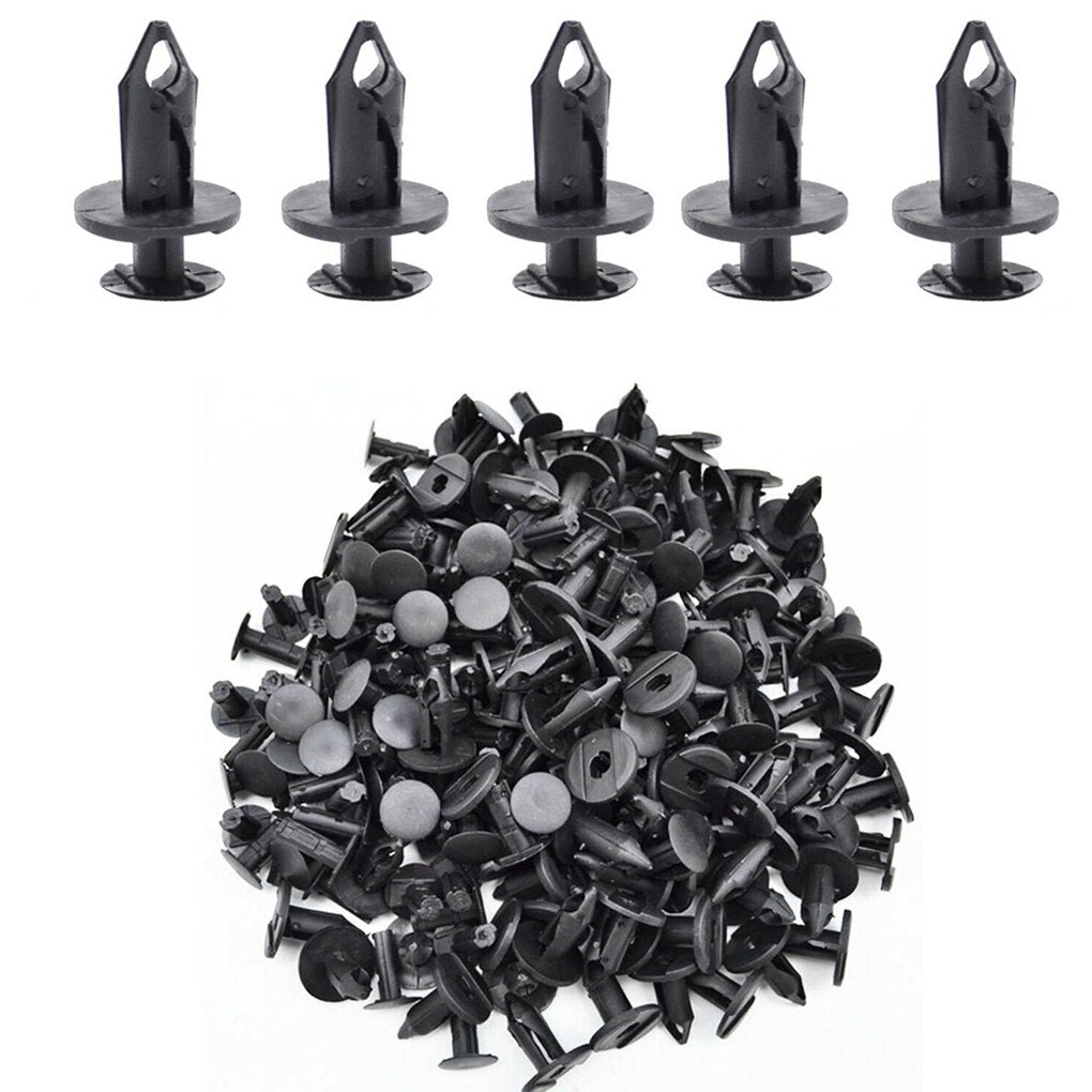 100Pcs Clips for car Fastener Screws Bumper Interior Decoration Auto Plastic Random Mixing Universal Plastic