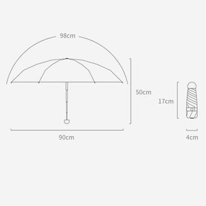 2023 Mini Capsule Umbrella Light Sunny Rainy Umbrella Women Anti-UV Sunshade Umbrella Pocket Sunscreen Umbrella Portable