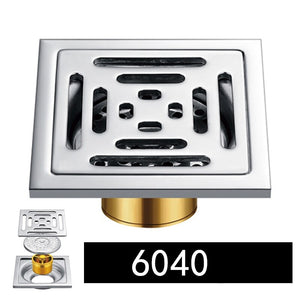Shower Drain Thick Stainless Steel Floor Drain Ordinary Bathroom Toilet Kitchen Balcony Dedicated To prevent odor BaIDaiMoDeng