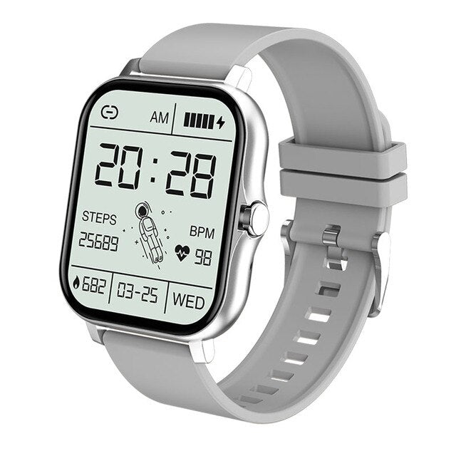 2022 New Women Smart watch Men 1.69" Color Screen Full touch Fitness Tracker Bluetooth Call Smart Clock Ladies Smart Watch Women