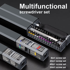 Precision Screwdriver Set Multifunction Magnetic BitsTool Kit Phone Repair Hand Tools Set For Xiaomi Smartphones IPhone Eyeglass