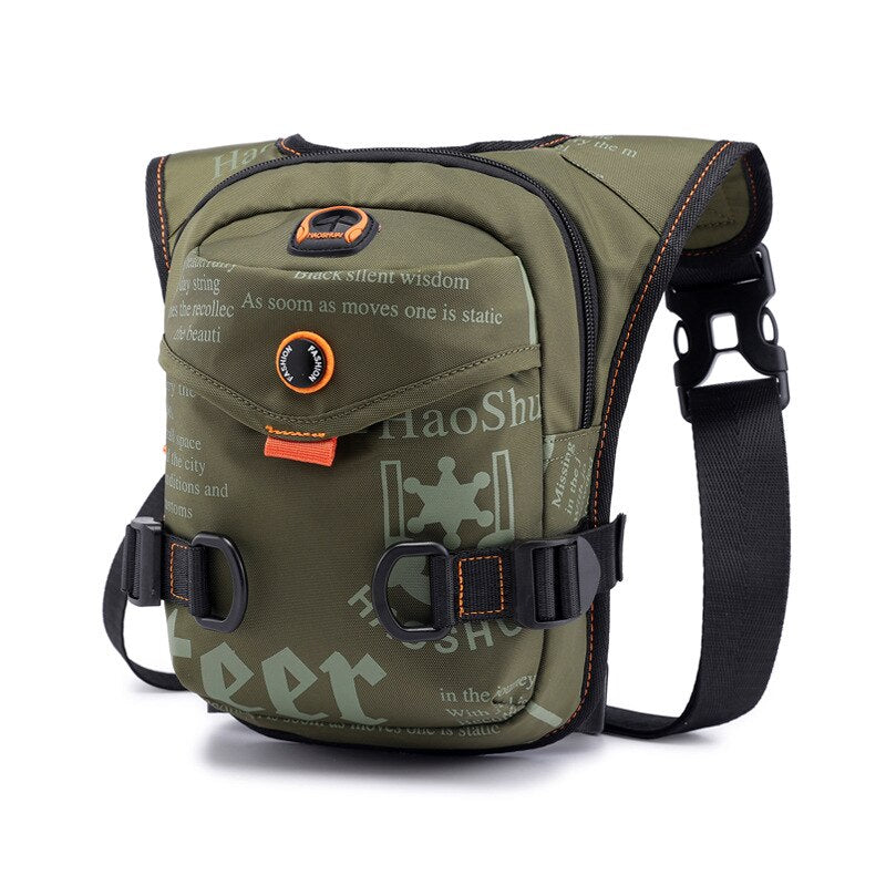 Waterproof Nylon Men's Messenger Bags Multifunction Men Shoulder Bag Outdoor Sports Travel Sling Male Crossbody Chest Fanny Pack