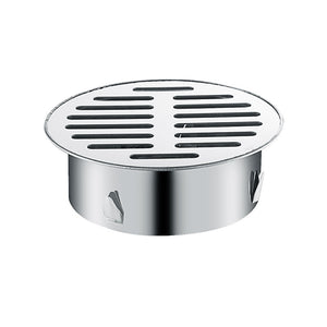 Stainless Steel Bathroom Drain Cover Hair Catcher Balcony Drainage Stopper Plug Garden Outdoor Roof Anti-blocking Floor Strainer