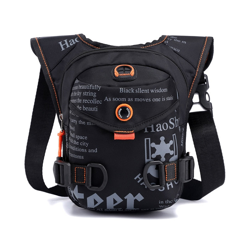 Waterproof Nylon Men's Messenger Bags Multifunction Men Shoulder Bag Outdoor Sports Travel Sling Male Crossbody Chest Fanny Pack