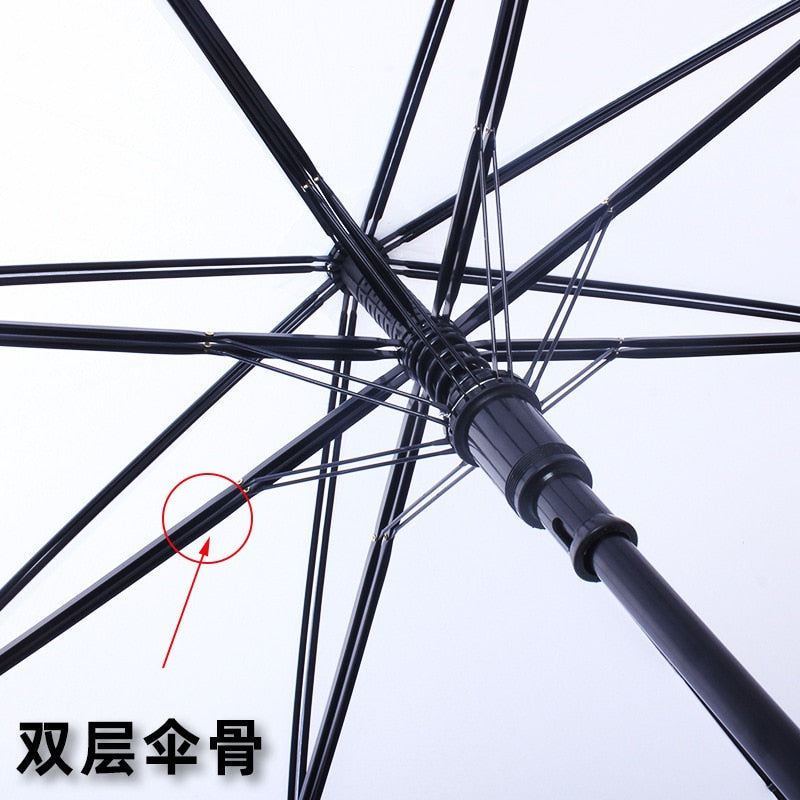 16 Bones Automatically Open Long Handle Windproof Samurai Sword Umbrella Japanese Ninja-like Sun and Rain Straight Umbrella