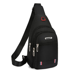 Waterproof Nylon Men's Messenger Bags Multifunction Men Shoulder Bag Outdoor Sports Travel Sling Male Crossbody Chest Fanny Pack