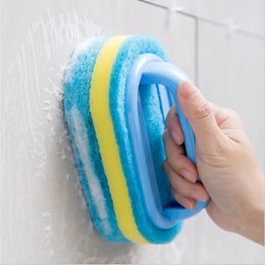 Multi-function Durable Cleaning Brush Kitchen Bathroom Toilet Cleaning Bath Brush Sponge Brush Bathtub Tools Cleaning Tools