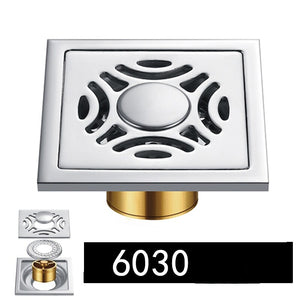 Shower Drain Thick Stainless Steel Floor Drain Ordinary Bathroom Toilet Kitchen Balcony Dedicated To prevent odor BaIDaiMoDeng