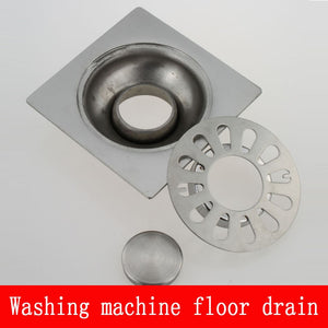 Shower Drain Thick Stainless Steel Floor Drain Ordinary Bathroom Toilet Kitchen Balcony Dedicated To prevent odor BaIDaiMoDeng