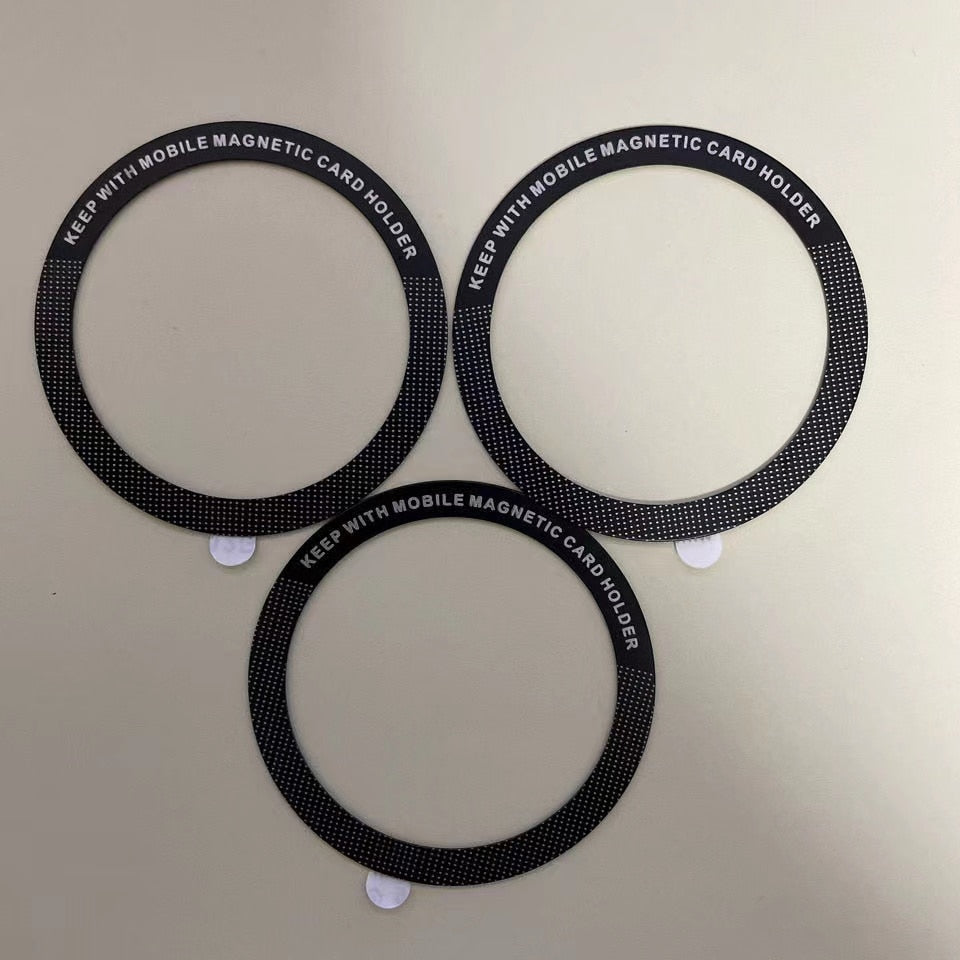 Sticker Ring For Magsafe Wireless Charging For iphone 13 Pro Max 12 Mini Mobile Phone Magnetic Wireless Charger Metal Plate