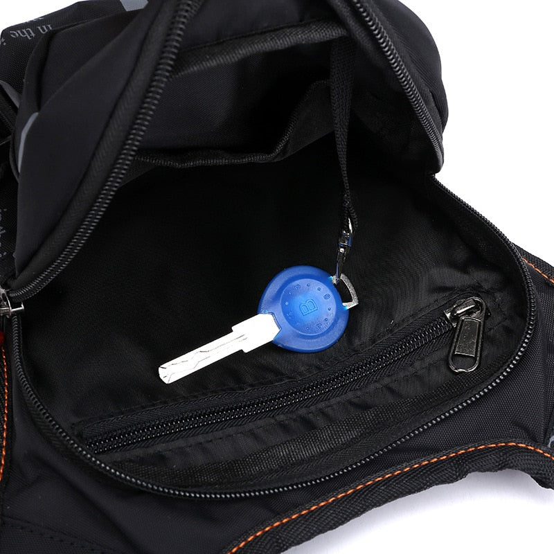 Waterproof Nylon Men's Messenger Bags Multifunction Men Shoulder Bag Outdoor Sports Travel Sling Male Crossbody Chest Fanny Pack