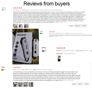 Kemei Electric Hair Clipper Hair Cutting maching Wireless Trimmer Men Professional clipper machine rechargeable hair cut barber