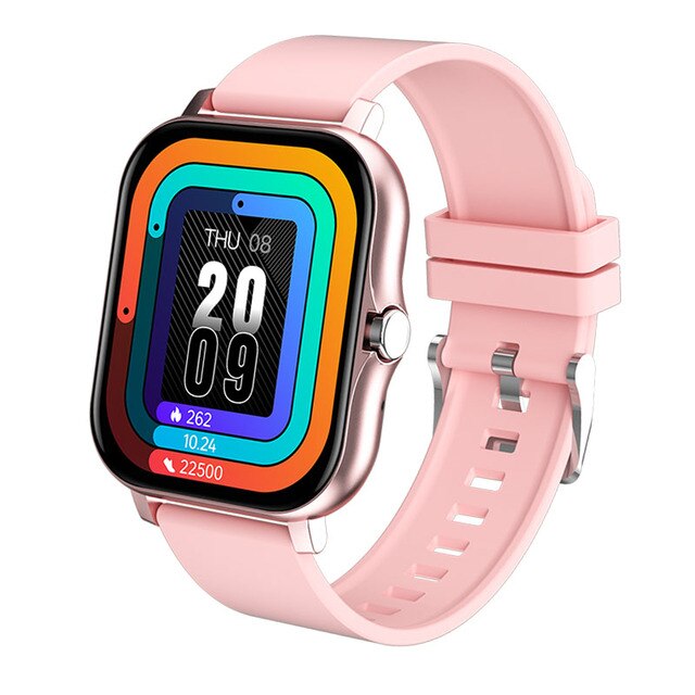 2022 New Women Smart watch Men 1.69" Color Screen Full touch Fitness Tracker Bluetooth Call Smart Clock Ladies Smart Watch Women