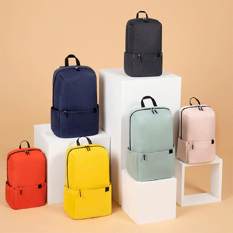 Waterproof Trendy Color Bagpacks Portable bags for Travel Camping Shopping Large Capacity Student Bag